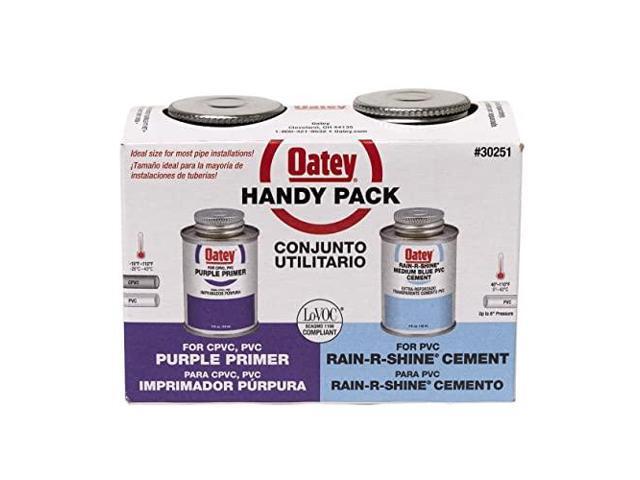 Oatey 30251 Rain R Shine 4OZ RainShine Weld Kit, White