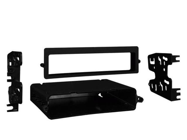 Metra - Dash Kit for Select 1990-1996 Chevrolet Corvette DIN DDIN - Black - image 4