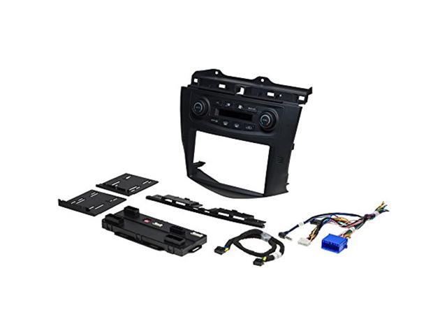PAC - Integrated Radio Replacement Dash Kit with Climate and Steering Wheel Controls for Select Honda Accord Vehicles - Black - image 10