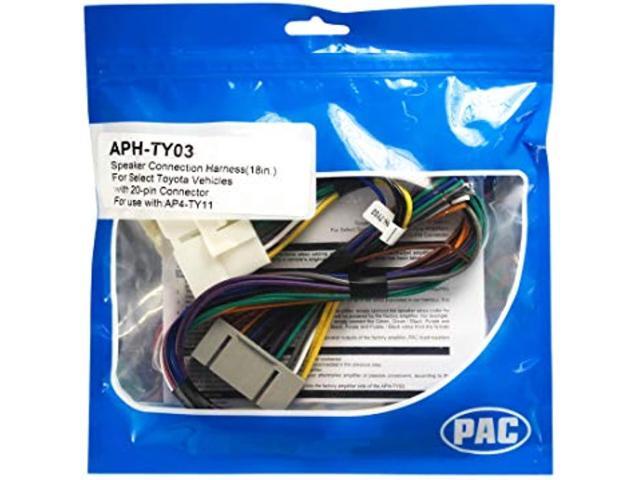 PAC - AmpPRO Speaker Connection Harness for Select Toyota Vehicles - Multi - image 3