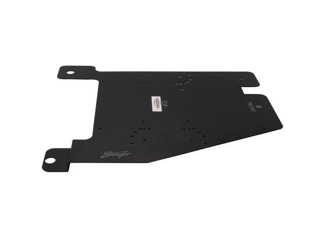 Stinger - Passenger Side Under-Seat Amplifier Mounting Bracket for Select Jeep Wrangler JK Vehicles - Black - image 5
