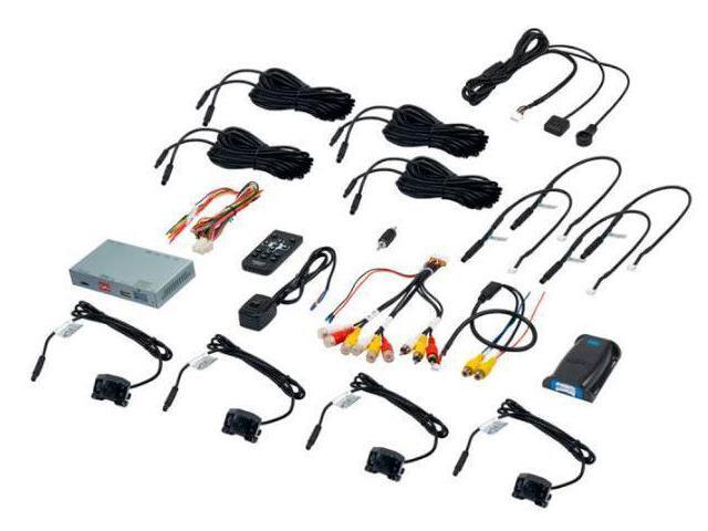 Echomaster EMUBCAMKIT Terrainview Underbody Universal 4-Camera Kit with DVR