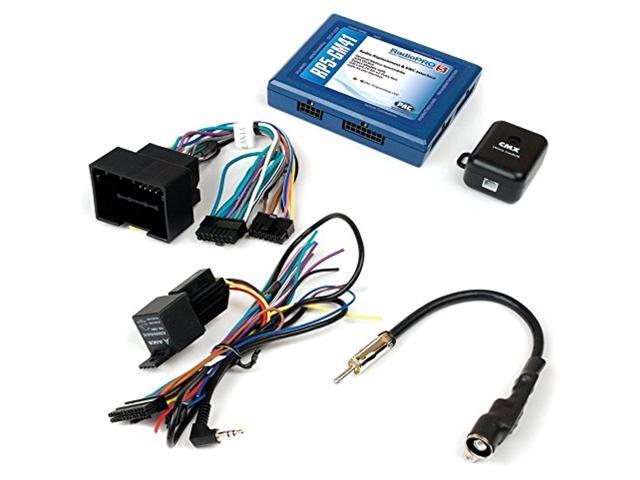 PAC - Radio Replacement and Steering Wheel Control Interface with OnStar Retention for Select GM Vehicles - Blue - image 10