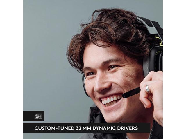 ASTRO A10 Gaming Headset Gen 2 Wired Headset - Over-ear gaming headphones with flip-to-mute microphone, 32 mm drivers, compatible with Xbox, PC, Black