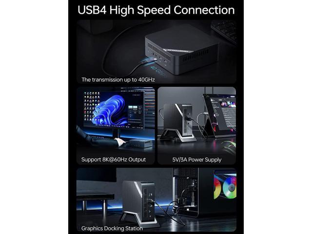 MINISFORUM Venus Series UM773 Lite Mini PC Barebone Version Without RAM/SSD/OS AMD Ryzen 7 7735HS up to 4.75GHz AMD Radeon 680M Mini Computer, 2 x...