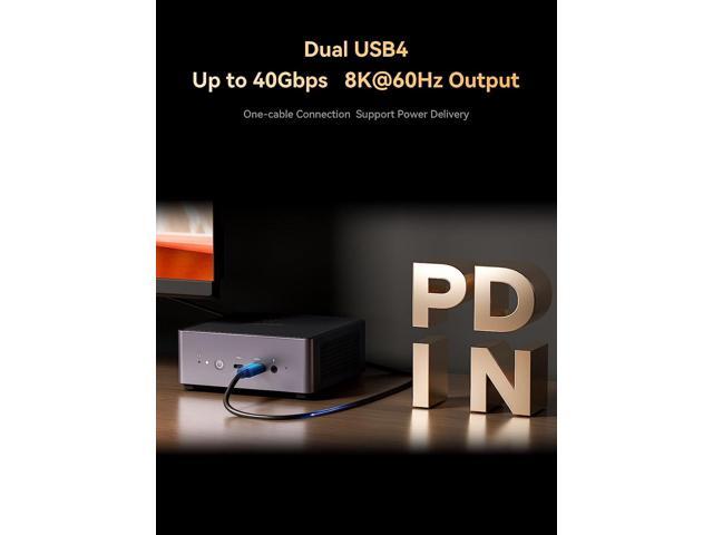 MINISFORUM Venus Series UM790 Pro Mini PC AMD Ryzen 9 7940HS DDR5 32GB 1TB PCIe4.0 SSD,Personal Computer, 2xHDMI(4K) 2x USB4(DP 8K) Outputs, AMD...