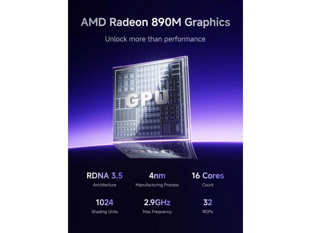 MINISFORUM N5 Pro AI NAS with AMD Ryzen AI 9 HX Pro 370, 2x SODIMM DDR5-5600MHz Slot(ECC Support), 128GB SSD, 1xHDMI+2xUSB4 Outputs, 5x HDD Slot,...