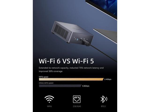 MINISFORUM UM790 Pro Mini PC AMD Ryzen 9 7940HS(8C/16T, up to 5.2GHz) 32GB DDR5 RAM 512GB PCIe4.0 SSD Micro Computer 2xHDMI/ 2xUSB4(8K@60Hz) Radeon...