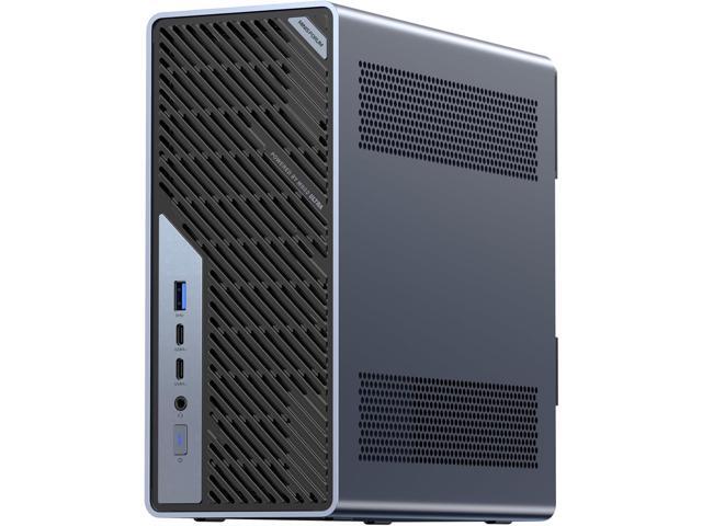 MINISFORUM MS-02 Ultra Workstation Core Ultra 5 235HX 32GB RAM 1TB SSD Mini PC, HDMI USB4 2xUSB4 V2 Output, 4X DDR5 SO-DIMM Slot, 2X SSD Slot,...