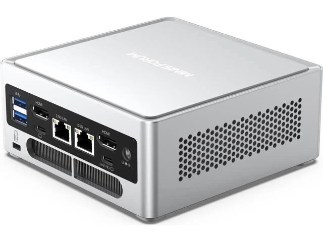 MINISFORUM NAB9S Mini PC, 13th Gen Core i9-13900HK Small Computer Barebone Version Without RAM/SSD/OS, 2X HDMI+2X USB-C Output, 2X 2.5G RJ45 Port,.