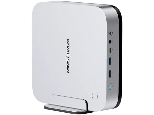MINISFORUM AI X1 Pro-370 Mini PC AMD Ryzen AI 9 HX 370(12C/24T) 64GB DDR5 2TB SSD Desktop Computer, HDMI DP 2xUSB4 Output, 2xRJ45 Port, WiFi7,.