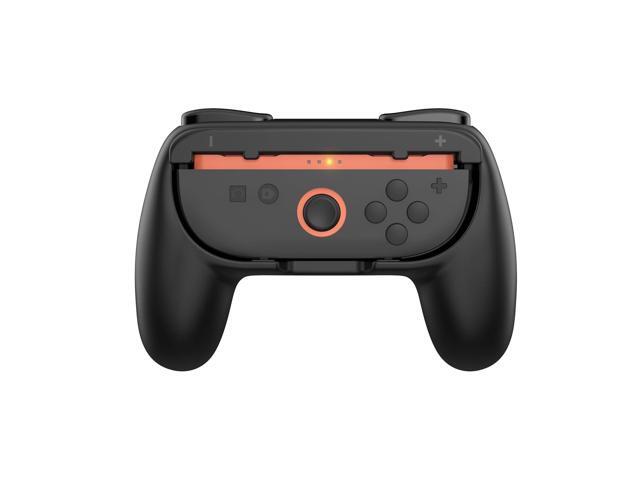GAMFAMI Grip for Nintendo Switch Joy-C on, [Ergonomic Design] Wear-Resistant Comfort Game Controller Handle Kit for Nintendo Switch 2 JoyC on...