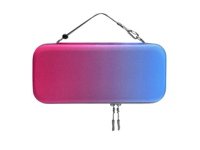 Carrying Case for Switch 2, Water-Resistant Hard Shell with 10 Game Card Slots (Red Blue)