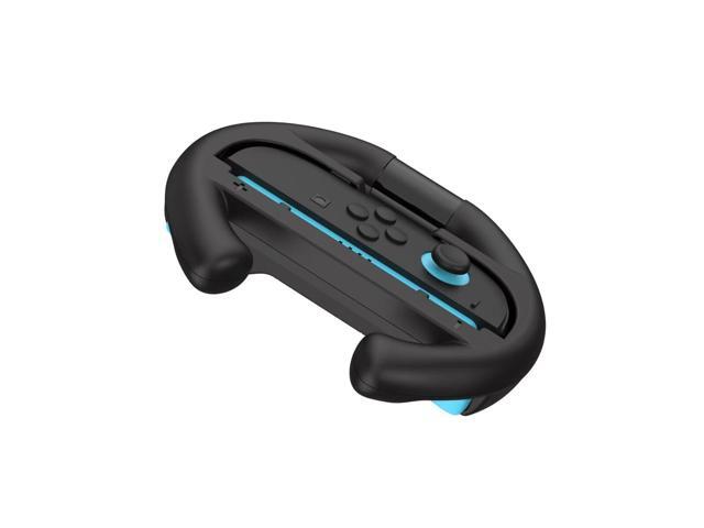 Racing Wheel Set for Switch 2 Joy-C on, 2-Pack Steering Wheel Controller Grips for Mario Kart (3195)