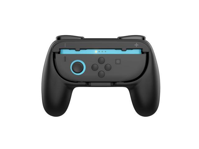 GAMFAMI Grip for Nintendo Switch Joy-C on, [Ergonomic Design] Wear-Resistant Comfort Game Controller Handle Kit for Nintendo Switch 2 JoyC on...