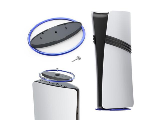 GAMFAMI Vertical Stand Compatible with PlayStation 5/PS5 Slim/PS5 Pro Consoles - PS5 Base Accessories (Blue)