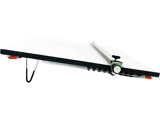 PROARTek Drafting PK00015 Model PXB24 Portable Drafting Drawing Board 18' x 24'; PXB Series; Adjustable Aluminum Parallel Straightedge; Carry...