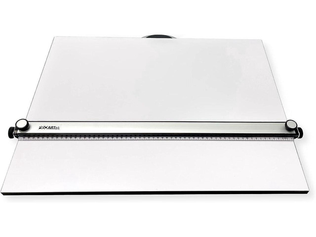 PROARTek Drafting PK00019 Model PXB42 Portable Drafting Drawing Board 30' x 42'; PXB Series; Adjustable Aluminum Parallel Straightedge; Carry...