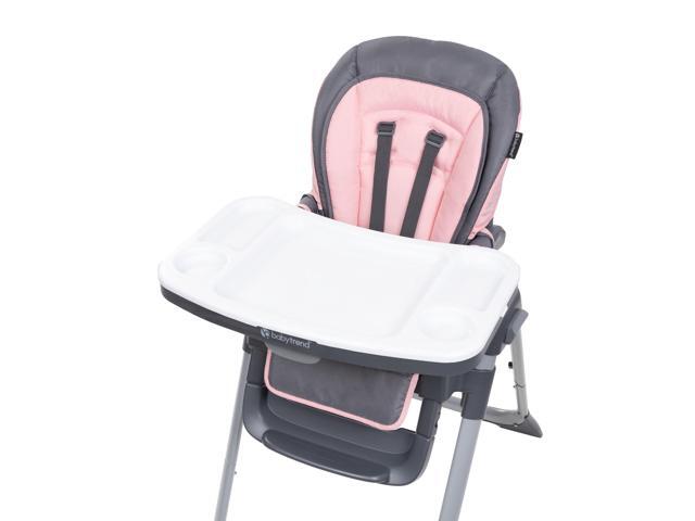 Baby Trend Sit Right 2.0 3-in-1 High Chair, Cozy Pink
