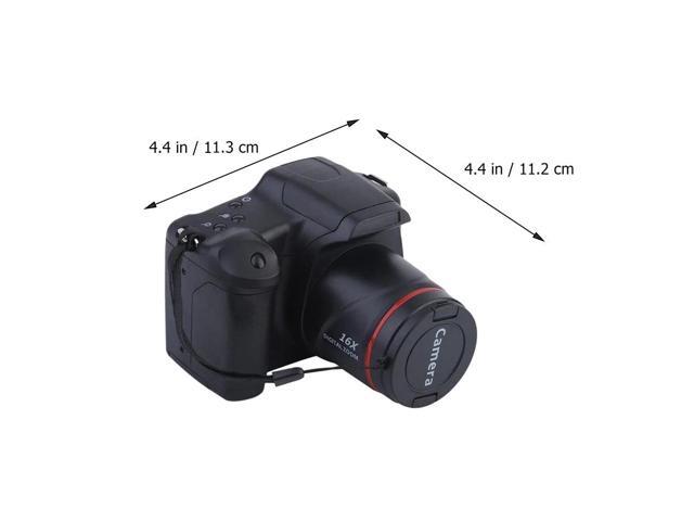 Digital Camera Full HD Vlogging Camera for YouTube 3 Inch Screen Compact Camera for Beginners Teens Photography-Black