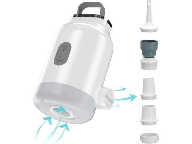 Electric Air Pump Portable Air Mattress Pump, for Inflatables, Quick Inflate Deflate for Camping Air Mattress Air Bed