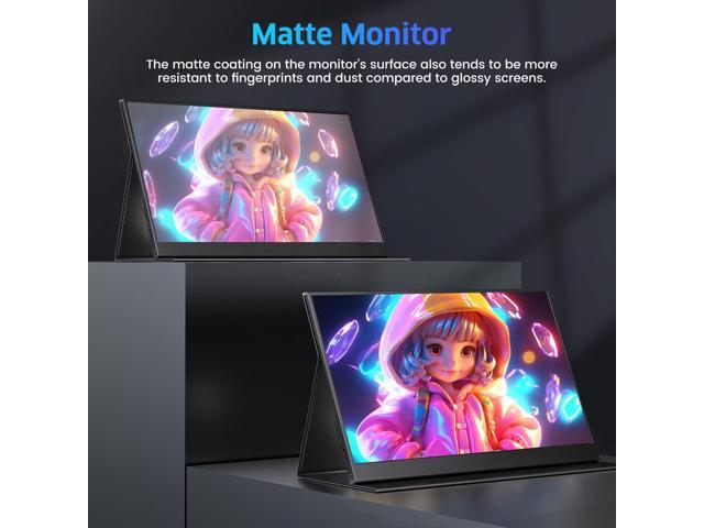 UPERFECT 15.6' Portable Monitor 1200:1 HDR NEW FHD Eye-care Portable Gaming Monitor For PS6 Xbox VESA Mount
