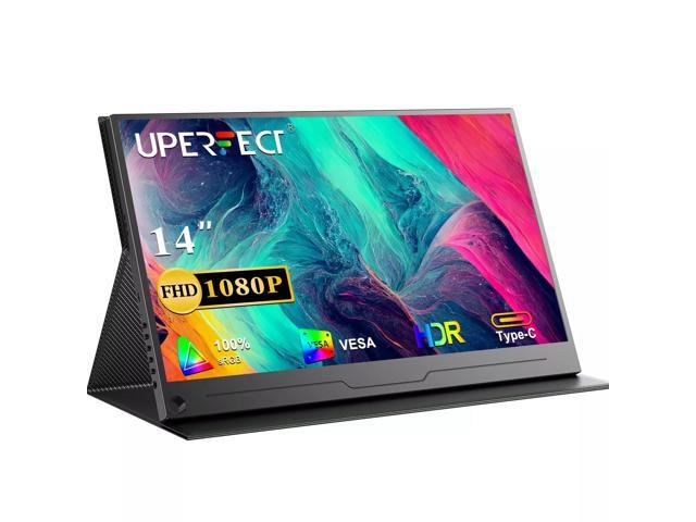NEWSOUL 14' Portable Monitor 1080P HDMI USB C Display FHD Screen For Laptop PC and Game Xbox PS