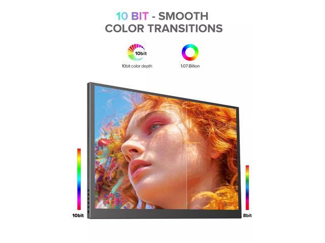 UPERFECT 18.4' 4K 3840x2160 HDR Portable Monitor USB C Monitor Gaming Screen 100%sRGB For PS6 5 XBOX ONE PC