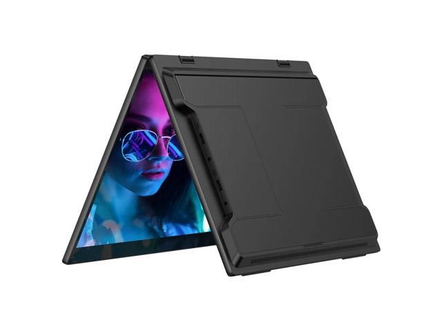 UPERFECT 16' 2.5K Delta Pro Touch Dual Monitor with Touch Pen: One-Line Setup, Capacitive Pen Support & Ergonomic Stacking Stand
