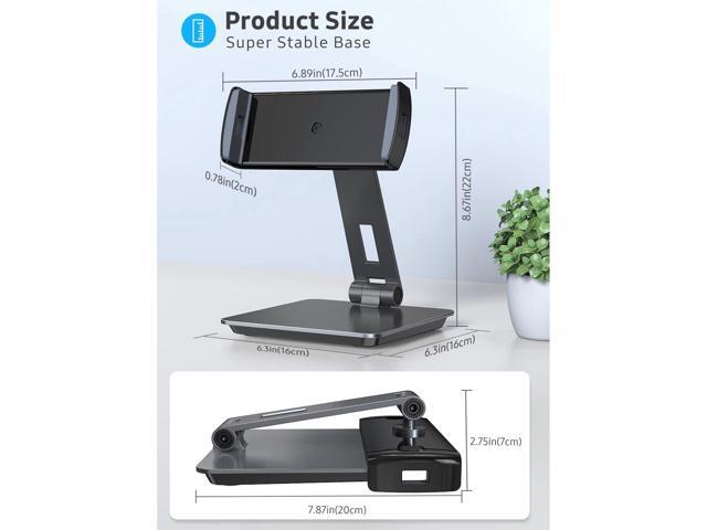 UPERFECT Portable Monitor Adjustable Stand for 7'-15.6' Monitor Tablet, Heavy Duty Aluminum