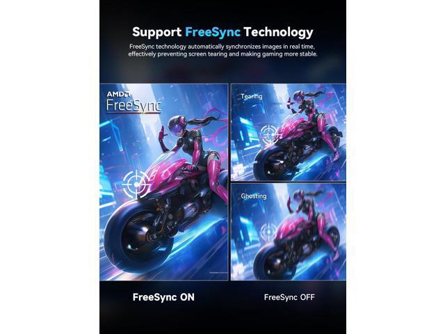 UPERFECT 24.5' 240Hz Portable Gaming Monitor - FHD 1080P IPS Display with Foldable LS Stand, USB-C One Cable for Power & Video, 500 Nits, Built-in...