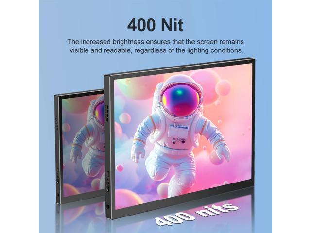 UPERFECT 10.5' 3:2 Portable IPS Display FHD 1080P, 400 nits Brightness, 100% sRGB, 1500:1 Contrast, VESA 75mm Mount Support