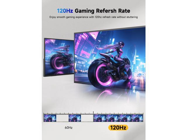 UPERFECT 24' 120Hz QLED Portable Touchscreen Monitor FHD 1080P, 125% sRGB, 400 nits, with Adjustable Stand & VESA Support, HDMI & USB-C...