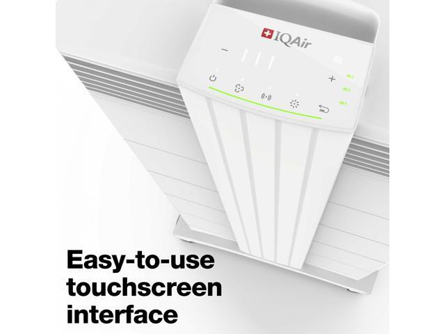 IQAir HealthPro Plus XE Air Purifier - Smart HyperHEPA Filtration for Large Rooms up to 1125 sq ft - Viruses, Allergens, Smoke, Mold, Dust, Pet...