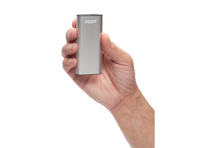 Zippo Silver Heatbank 3 Rechargeable Hand Warmer