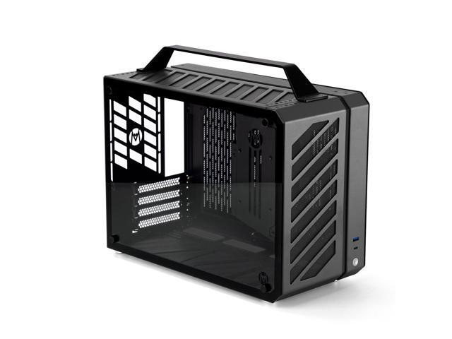 Mechanic Master C+Max Compact MATX PC Case Aluminum Shell SPCC Frame Support 385mm GPU 240mm AIO ATX 14cm PSU Gaming Chassis