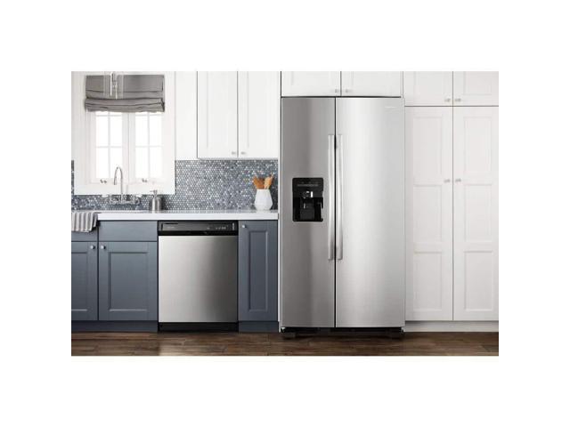 Amana - 21.4 Cu. Ft. Side-by-Side Refrigerator - Stainless Steel - image 12