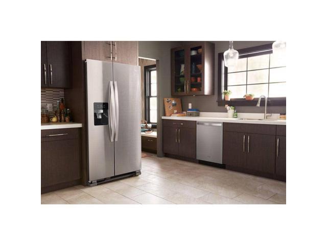 Whirlpool - 25 cu. ft 36-inch Wide Side-by-Side Refrigerator - Fingerprint-Resistant Stainless Finish - image 6