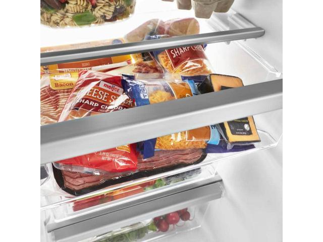 Whirlpool - 25 cu. ft 36-inch Wide Side-by-Side Refrigerator - Fingerprint-Resistant Stainless Finish - image 7