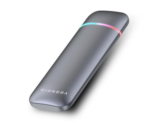 Gioneda RGB External Solid State Disk - High-Speed Transfer Up to 1000MB/s, Portable SSD - USB 3.1 Type C, 1TB