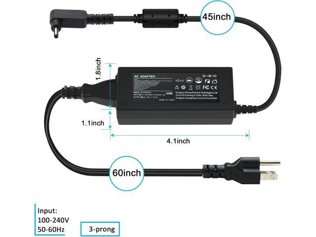 Laptop Charger for Acer Aspire 5 A515-55 A515-46 A515-56 A515-54 A515-54G A515-55 A515-56 A517-52: A515-56-32DK A515-46-R3UB A515-55-588C 55-56UK;...