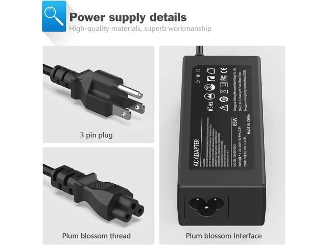 65W Laptop Charge Compatible with Acer Aspire E15 E5 E5-575 E5-521 R3 R3-471 Aspire 5 V5 V3 R7 M5 S3 E1 ES1 ES1-511 ES1-531 ES1-111M PA-1650-86...