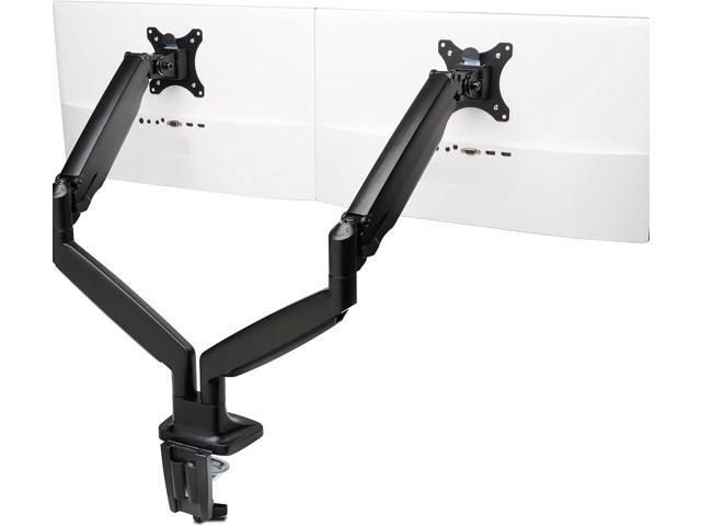Kensington Dual Monitor Mount with Vesa Mount, Adjustable Gas Spring Dual Monitor Arm, SmartFit One-Touch C-Clamp Monitor Stand for 2 Monitors Up...
