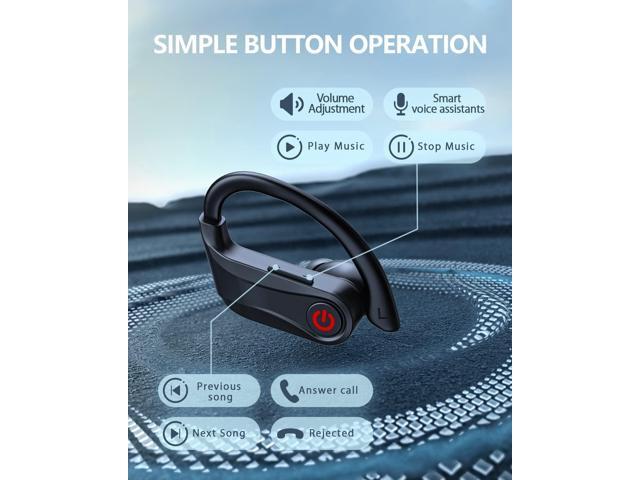Wireless Earbuds Bluetooth 5.3 Sport Ear Buds Earbuds Bluetooth Wireless Headphones 120H Playtime,HiFi Stereo ENC Noise Cancelling Earphones with...