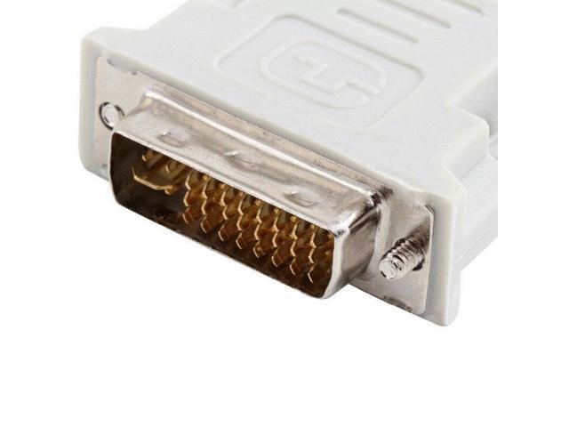 DVI-I Dual Link Male 24+5 to VGA Female 15pin Adapter Converter Convertor for PC