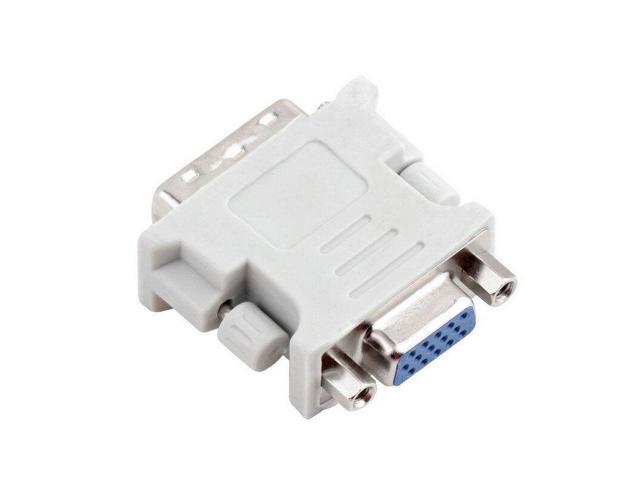 DVI-I Dual Link Male 24+5 to VGA Female 15pin Adapter Converter Convertor for PC