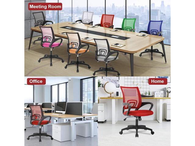 Home Office Chair Ergonomic Desk Chair Mesh Computer Chair with Lumbar Support Armrest Executive Rolling Swivel Adjustable Mid Back Task Chair for...