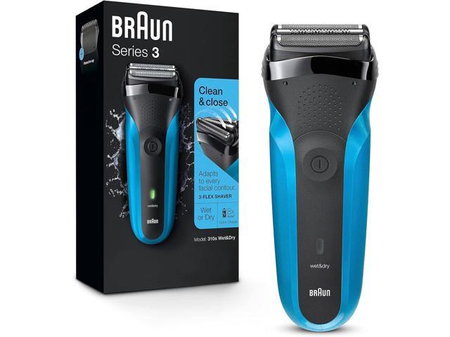 Braun Electric Razor for Men, Series 3 310s Electric Foil Shaver, Rechargeable, Wet & Dry