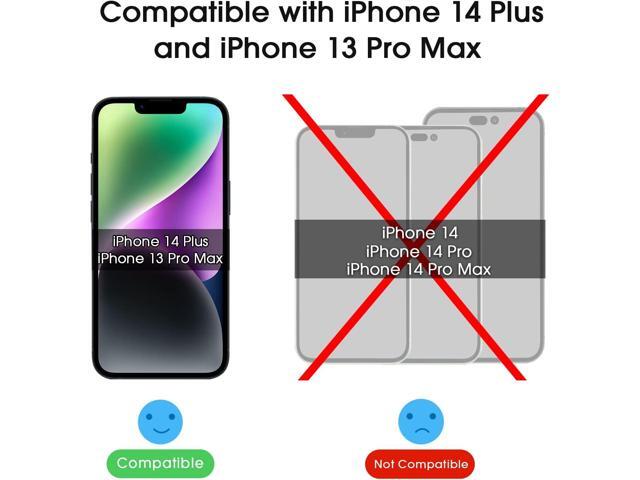 amFilm Screen Protector OneTouch for iPhone 14 Plus 6.7' 2022 iPhone 13 Pro Max 6.7' 2021 with Easy Installation Kit, Full Coverage Case Friendly,...