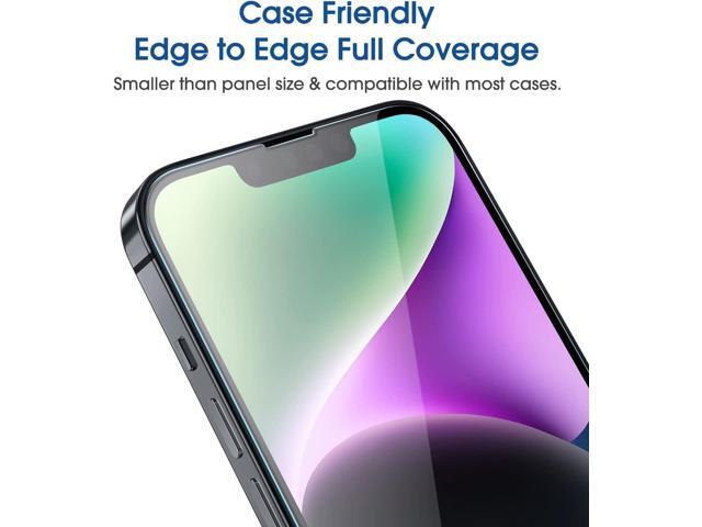 amFilm Screen Protector OneTouch for iPhone 14 Plus 6.7' 2022 iPhone 13 Pro Max 6.7' 2021 with Easy Installation Kit, Full Coverage Case Friendly,...